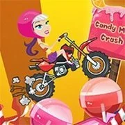 Candy Motocross Crash 2