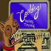 Cooldog Teaches Typing