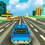 Blocky Traffic Racing