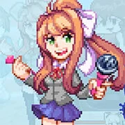 FNF vs Monika (DDLC) Full Week Rebooted