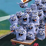 Grizzy & the Lemmings: Yummy Run