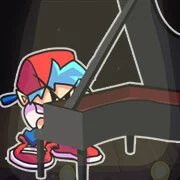 FNF: Boyfriend Plays Rush-E (on Piano)