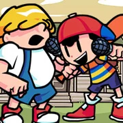 FNF Earthbound vs Porky sing Konbanwa