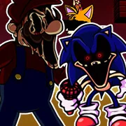FNF Mario.EXE vs Sonic.EXE (It’s a me x Too Slow)