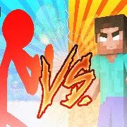Red Stickman vs Monster School