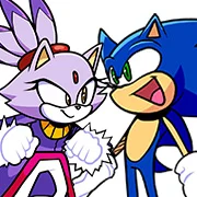 FNF Rush (Sonic Vs Blaze)