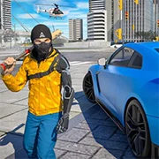 Gangster Shooting Police