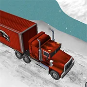 Semi Truck Snow Simulator
