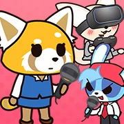 FNF Aggresive Funkin vs Aggretsuko