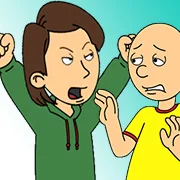 FNF Caillou Grounded