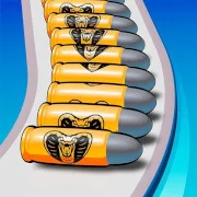 Snake of Bullets: Collect and Shoot!