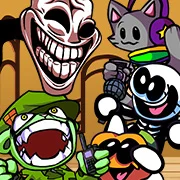 FNF Evacuate, but Everyone Sings it