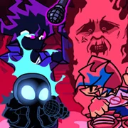 FNF Mind Game Uproar, But Everyone Sing it