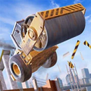 Construction Ramp Jumping