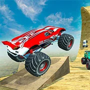 Mega Ramp Monster Truck Race