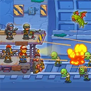 Tower Train: Zombie Defense 2D