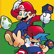 FNF vs SMW: Power Star Melody