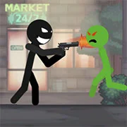 Stick vs Zombies: Stick Shooter with Guns