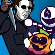 FNF Halloween Night Funkin : One Good Scare