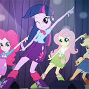 My Little Pony Equestria Fall Formal Dance-Off - Play Music Game Online