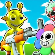 Sprunki vs Dandy Shooter 3D