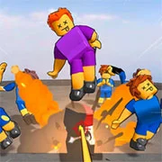 Super Punch! Defeat Noob in Playground Arena!