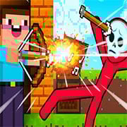 Noob Archer vs Stickman Zombie