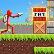 Stick vs Monster School