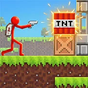 Stick vs Monster School