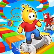 Obby: Crazy Cart Ride